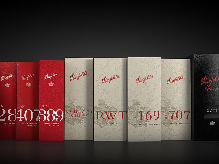 红酒品牌包装设计vi项目